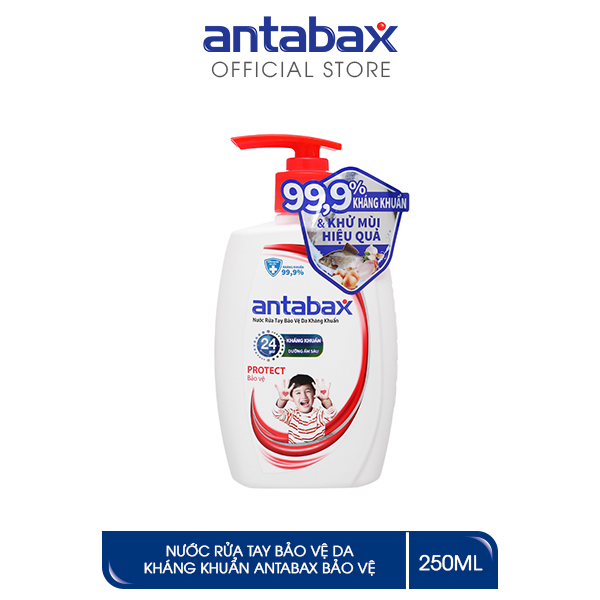 Nước rửa tay Bảo vệ da kháng khuẩn Antabax Bảo vệ 250ml