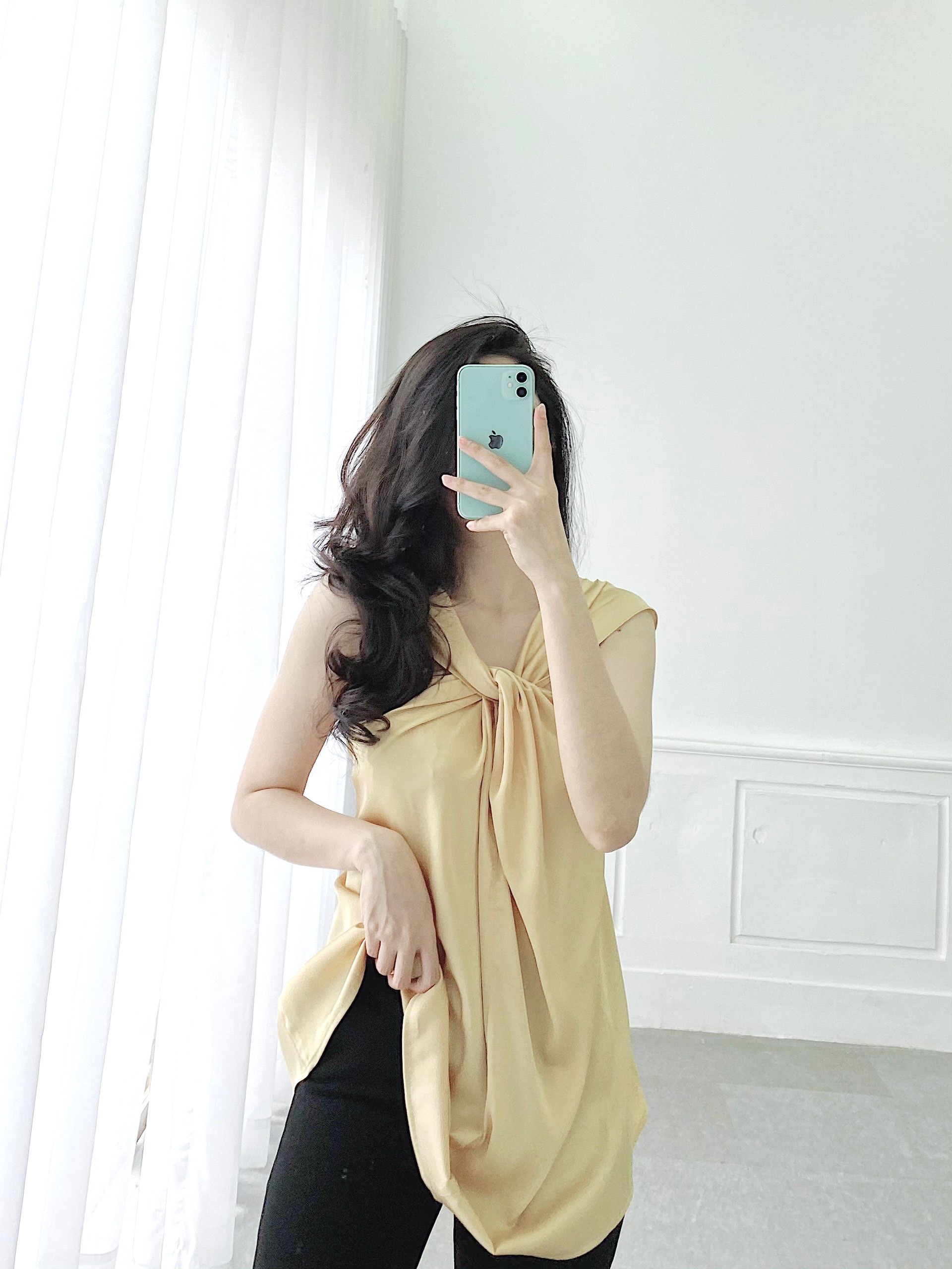 YU CHERRY | Áo nữ Silky Lili Top YA371