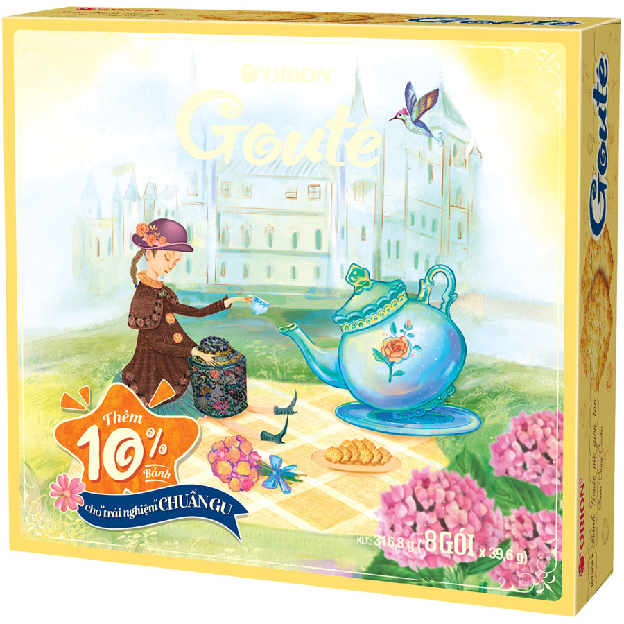Bánh Goute Hộp 10 Cái (396g)