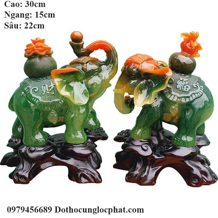 Cặp Tượng Voi Phong Thủy