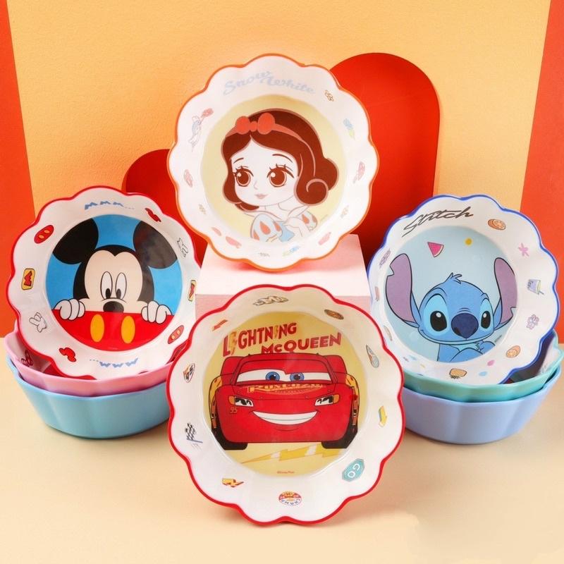 TÔ BÁT ĂN bằng nhựa MELAMINE CHO BÉ . hãng DISNEY