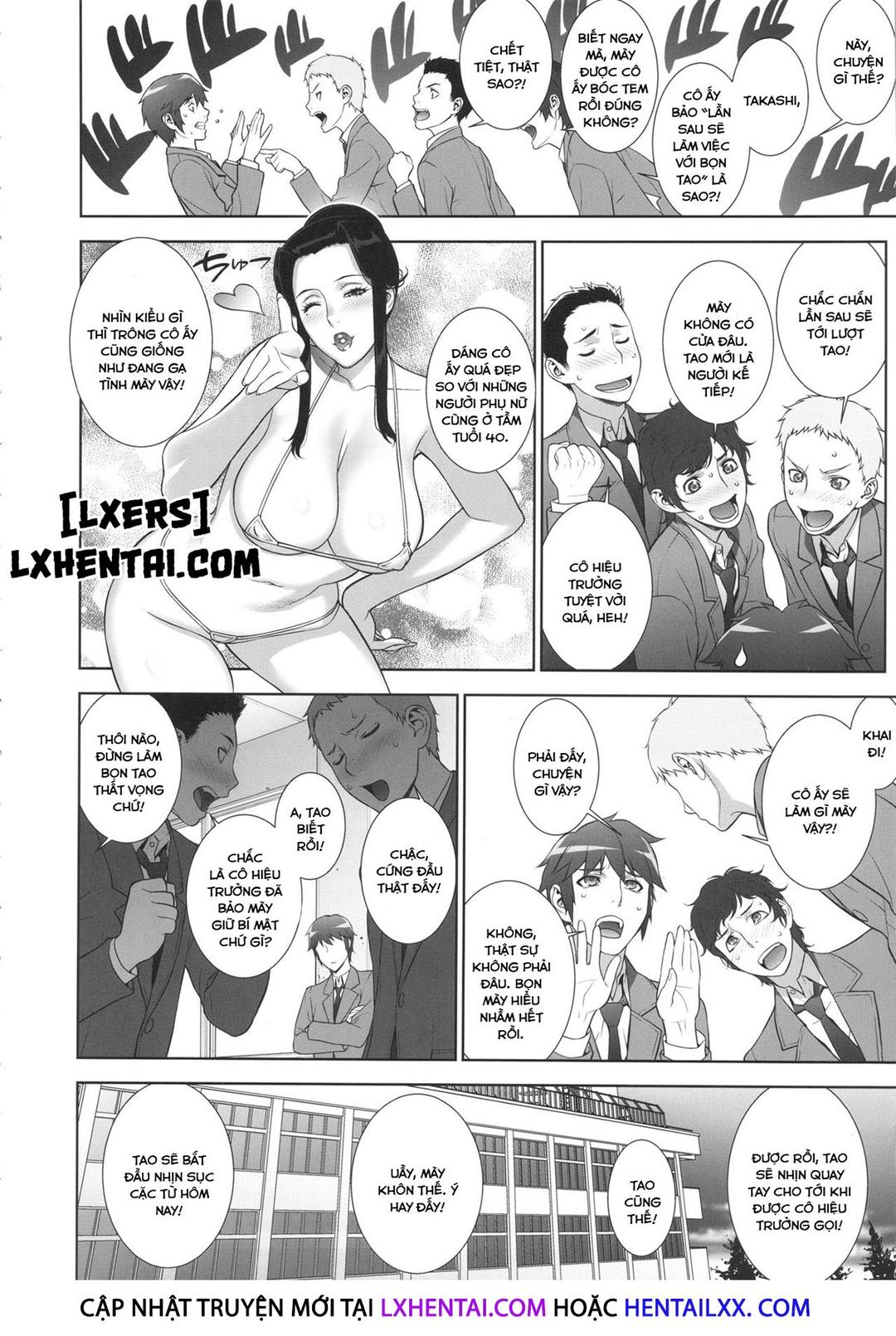 niềm vui của cô hiệu trưởng chapter 1 13