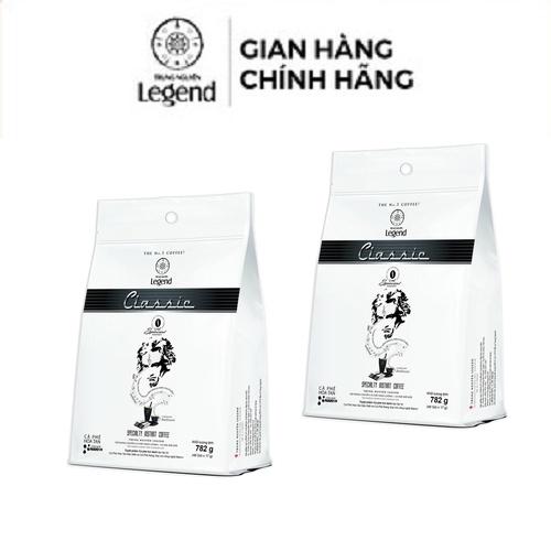 Combo 2 Cà Phê Sữa Hòa Tan - Bịch 50 gói - Trung Nguyên Legend Classic