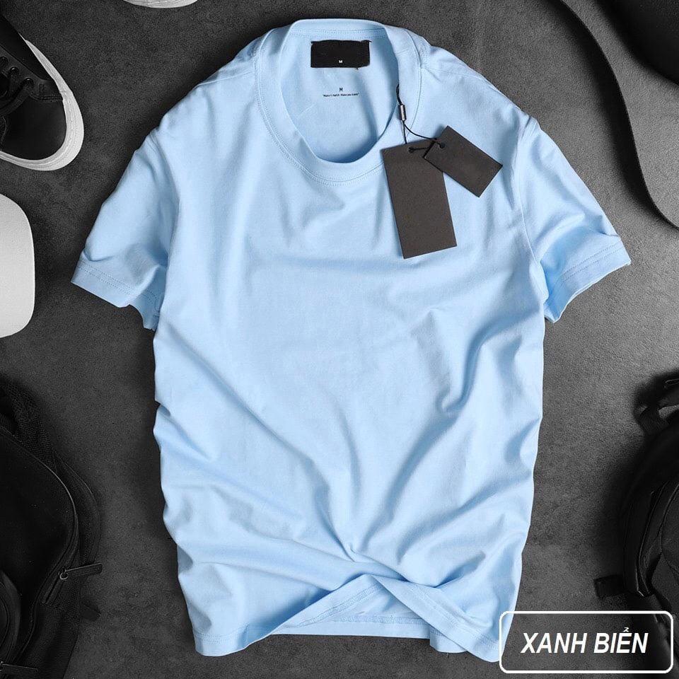 ÁO THUN BASIC CHẤT LIỆU COTTON KÈM HÌNH THẬT