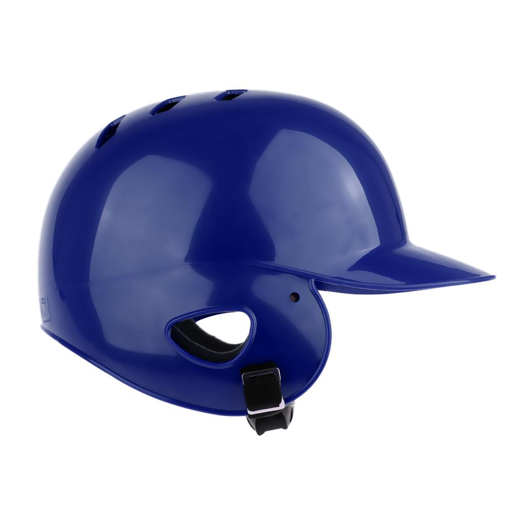 Professional Baseball Softball Cather Helmet Double Lap Batting Helmet blue