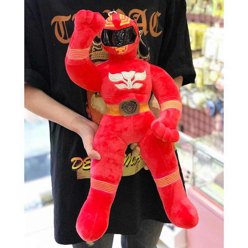 Gấu bông siêu nhân Gao (50cm---&gt;65cm) 5 anh em siêu nhân siêu ngầu cho bé, hàng xịn chuẩn form, cao cấp, an toàn cho người sử dụng