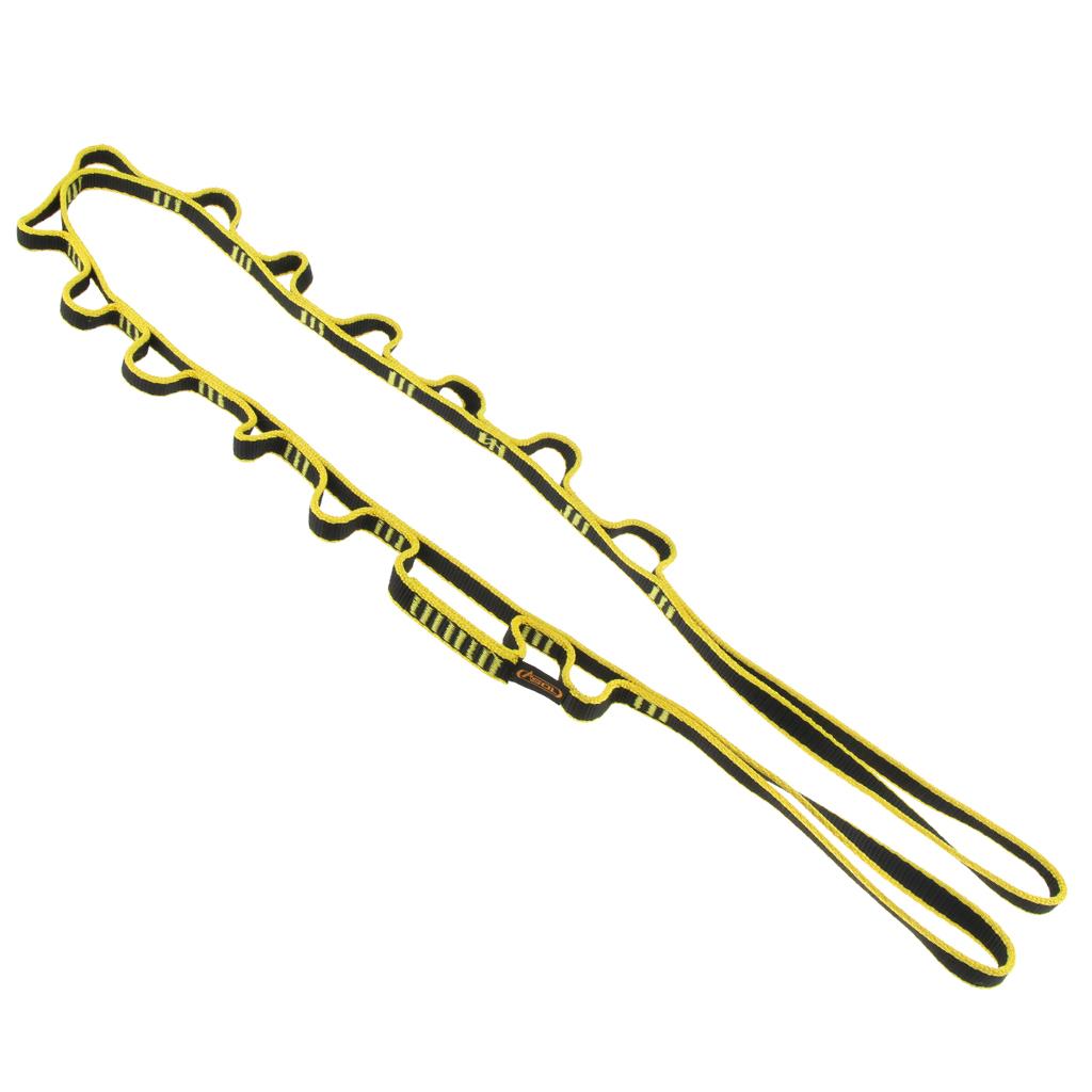 22KN Safety Rock Climbing Yoga Swing Hammock Nylon Daisy Chain