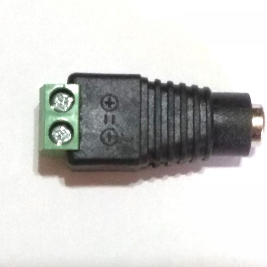 Đầu kết nối Adapter 12v đầu âm 5.5x2.5mm ra 2 cực âm dương
