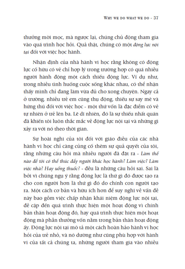 Sao Ta Làm Điều Ta Làm