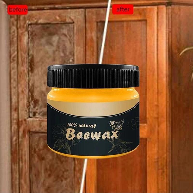 Kem sáp ong Beeswax đánh bóng đồ gỗ nội thất xoá các vết xước nhỏ làm mới đồ gỗ , diệt khuẩn