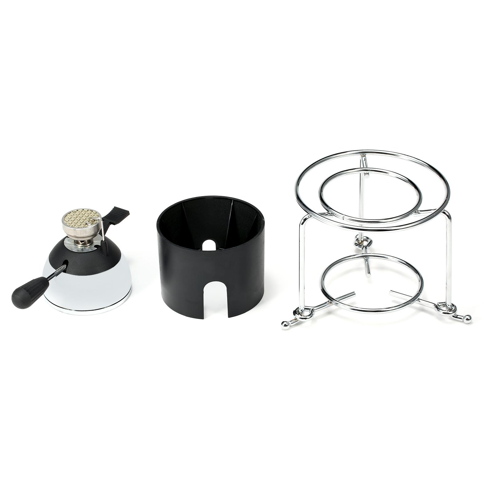 Bếp cắm trại mini với hệ thống đánh lửa piezo và van điều chỉnh rất thuận tiện cho việc cắm trại, du lịch bụi