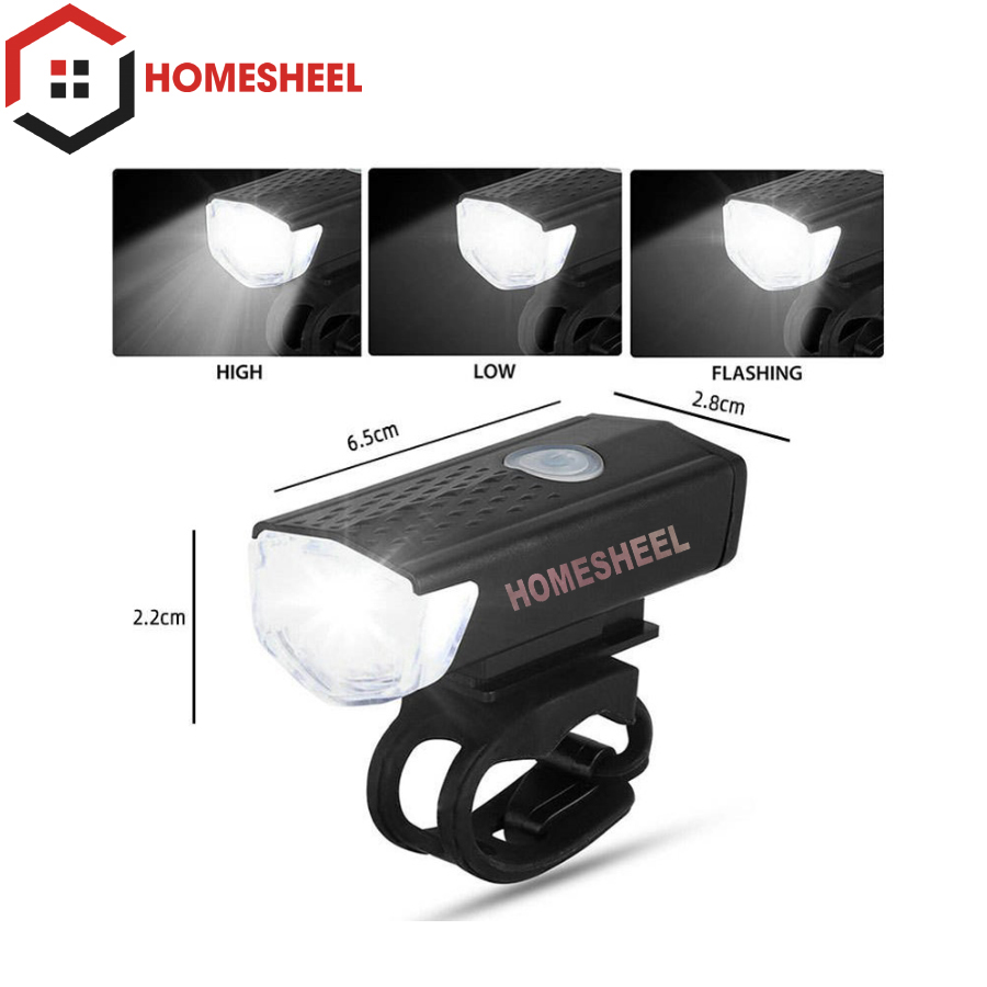 ĐÈN TRƯỚC XE ĐẠP HOMESHEEL