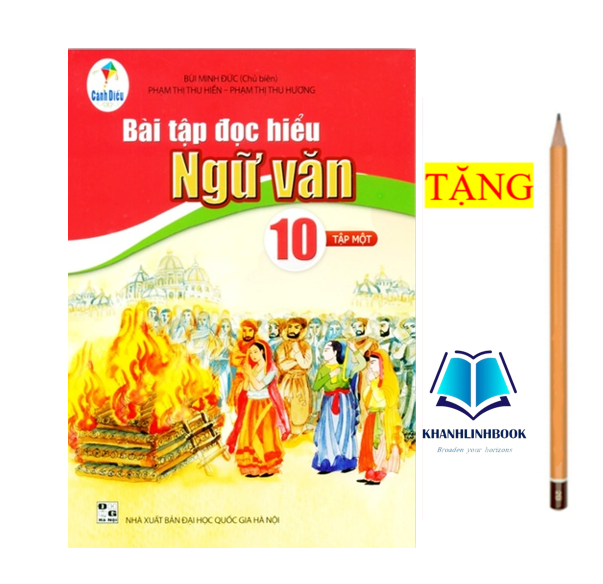 Sách - Bài tập đọc hiểu Ngữ văn 10 - Tập 1 ( Cánh Diều )