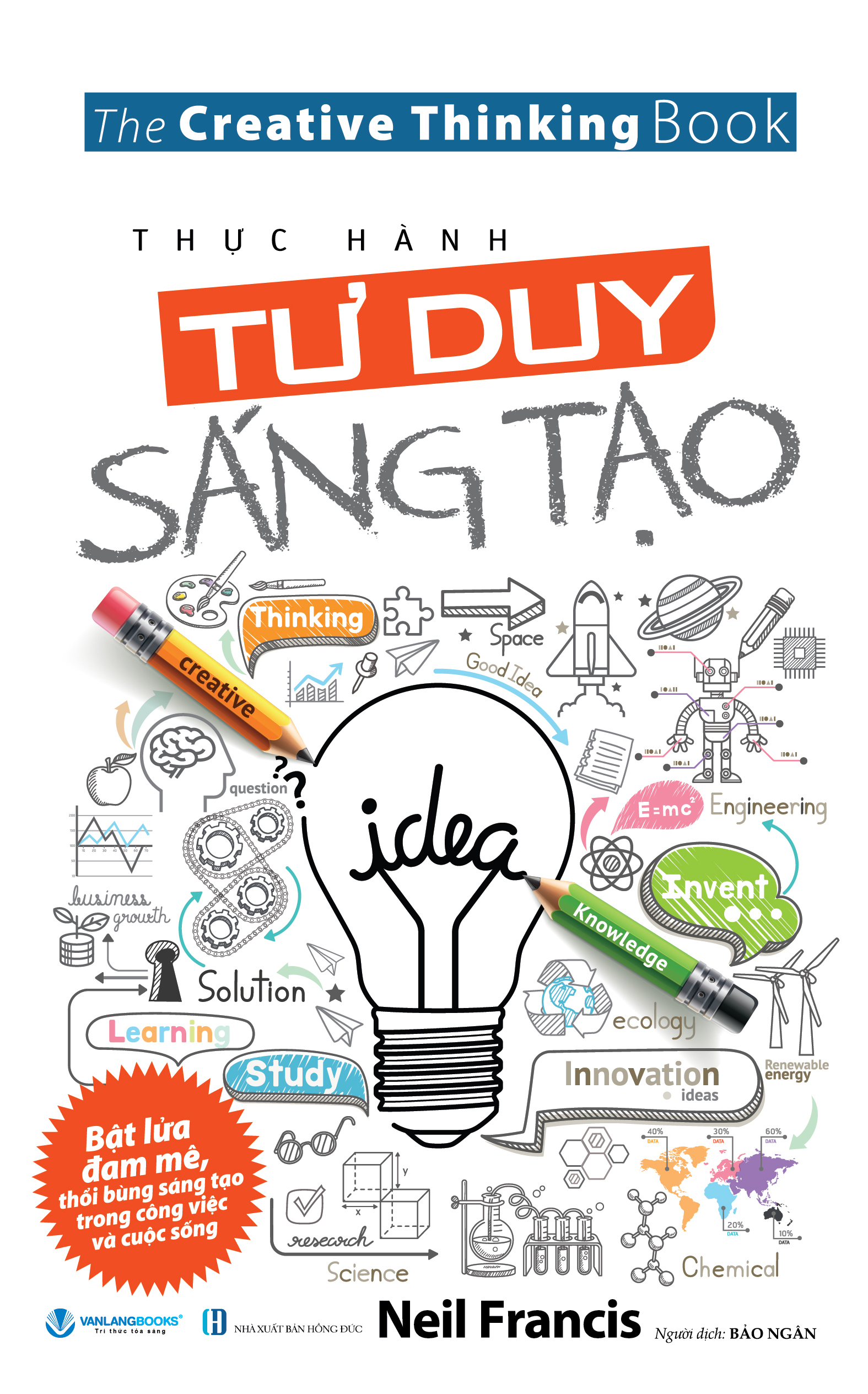 Thực Hành Tư Duy Sáng Tạo - Bật Lửa Đam Mê, Thổi Bùng Sáng Tạo Trong Công Việc và Cuộc Sống - Vanlangbooks