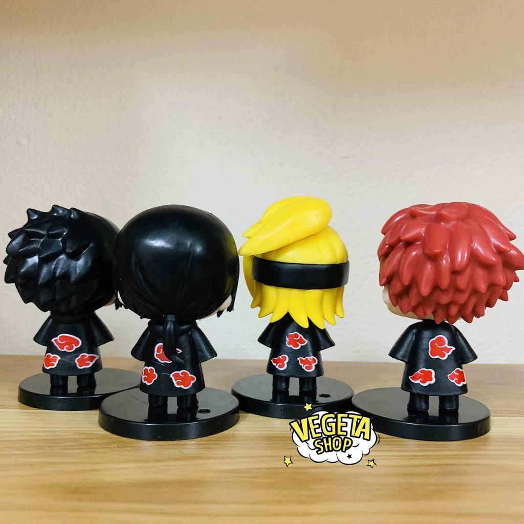 Mô hình Naruto - Naruto Lục đạo Minato Sasuke Itachi Gaara Hinata Jiraiya Sasori Shikamaru Kushina Deidara - Cao 7~8cm
