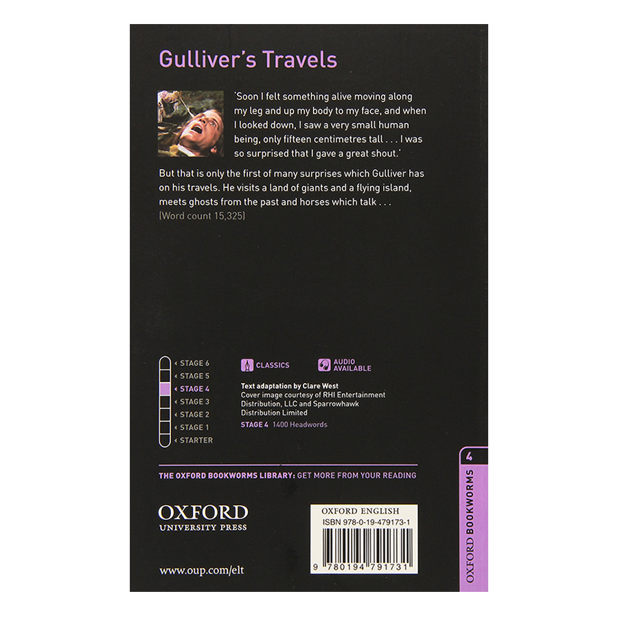 Oxford Bookworms Library (3 Ed.) 4: Gulliver's Travels