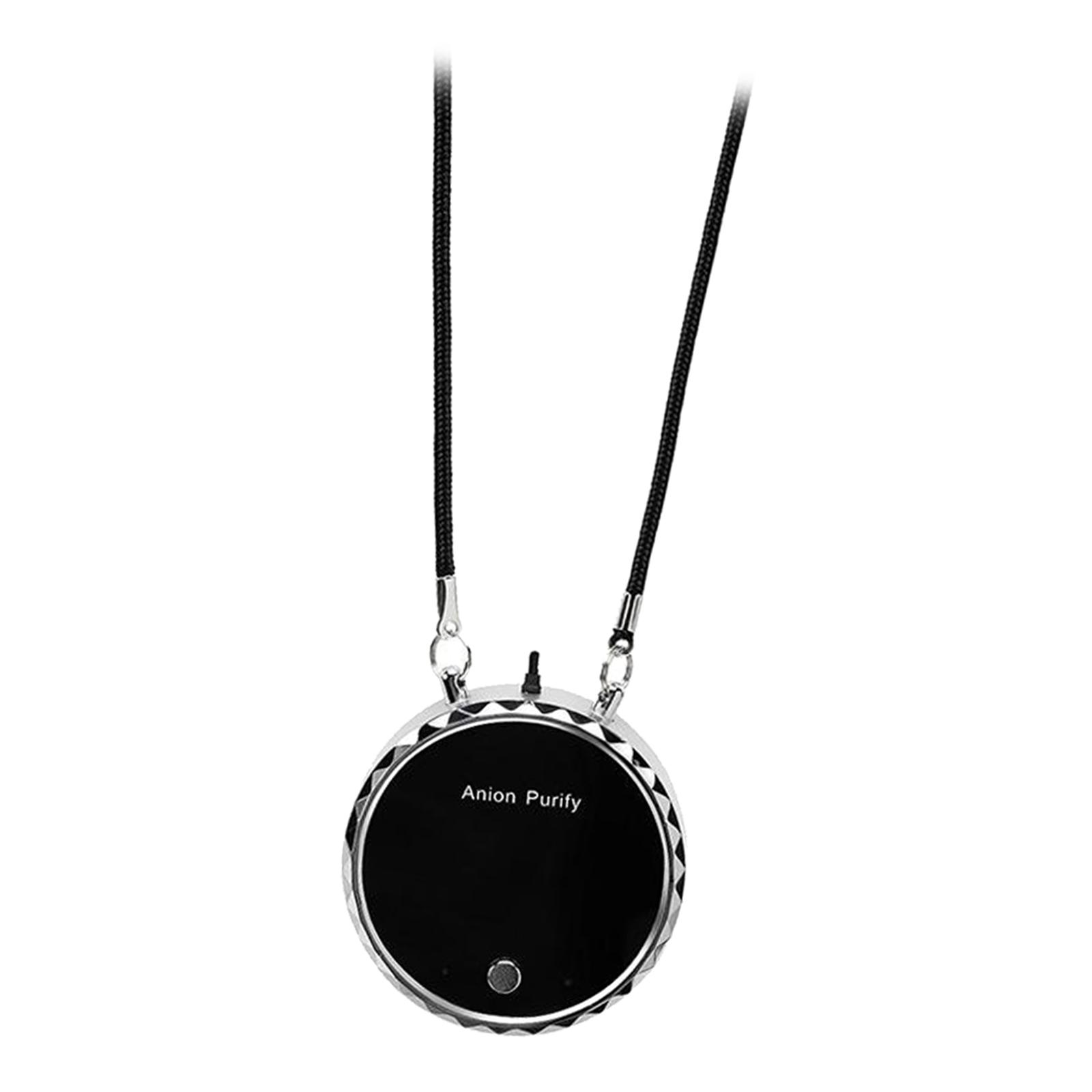 Wearable Air Purifier Personal Air Purifier, Necklace Around The Neck, Travel Size Negative Ion Generator, Remove Smoke Smell