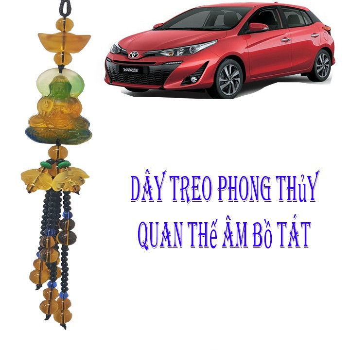 Dây Treo Xe Ô Tô Phong Thủy Tượng Phật Quan Thế Âm Bồ Tát