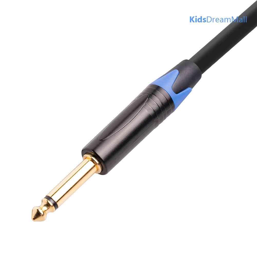 Mới Cáp Chuyển Đổi Âm Thanh 1 Sang 2 Giắc Cắm 3.5mm Sang 6.35mm