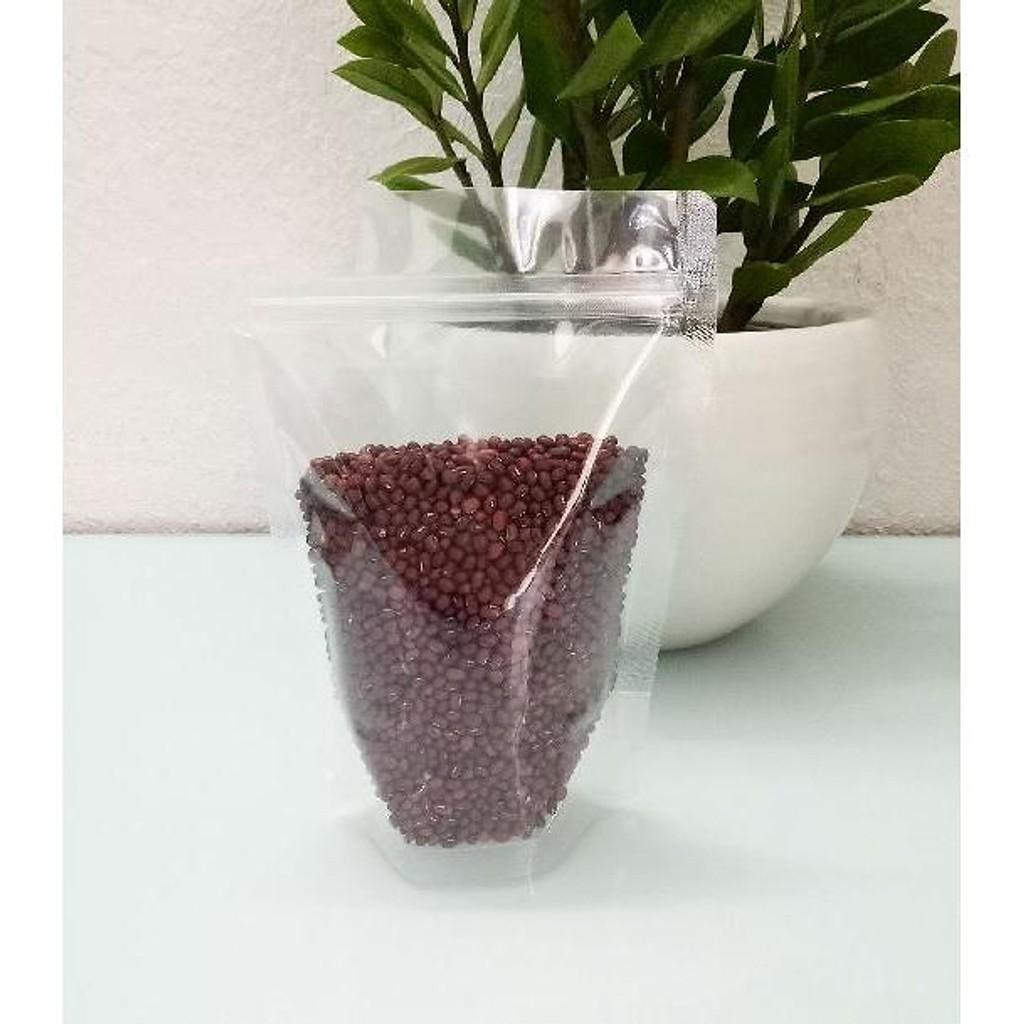 100gram Túi Zip trong suốt đáy đứng- túi đựng thực phẩm khô, nước
