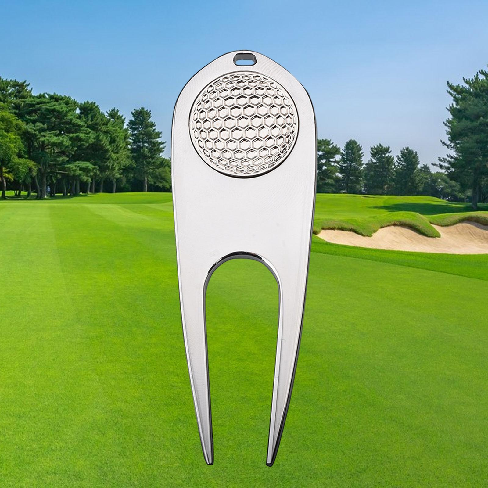 Golf Repair Tool Marker Golf Fork for Training Birthday Gifts Exercise