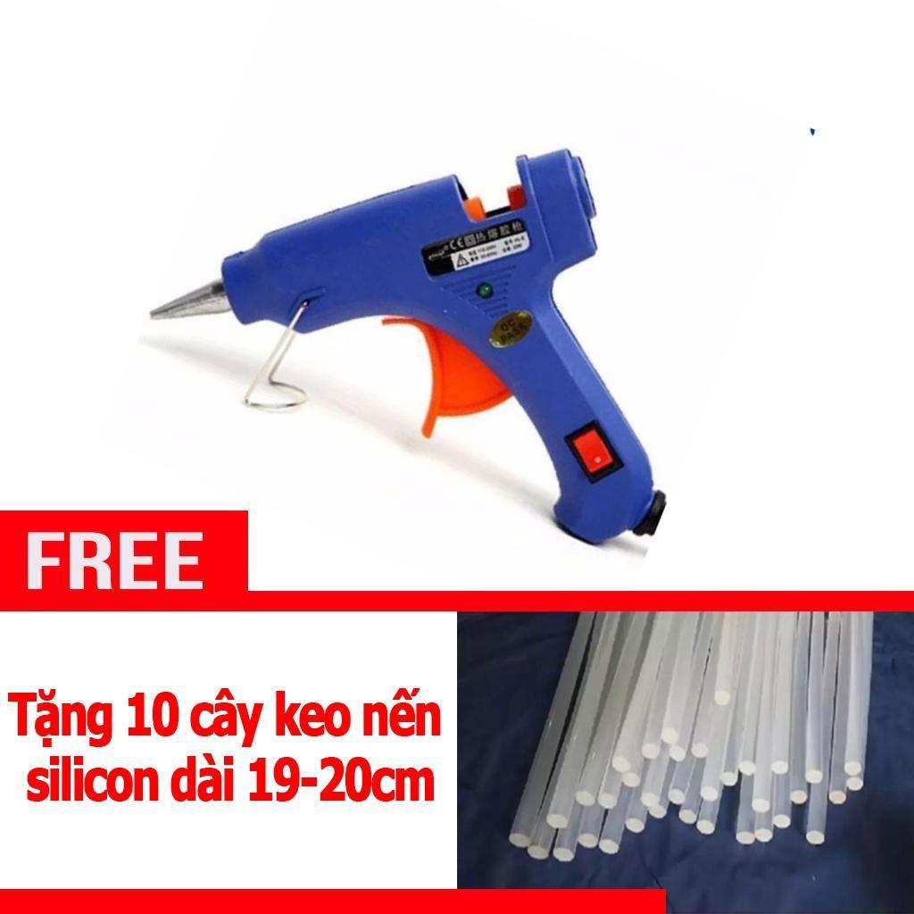 Dụng cụ bắn keo nhỏ kèm 10 cây keo