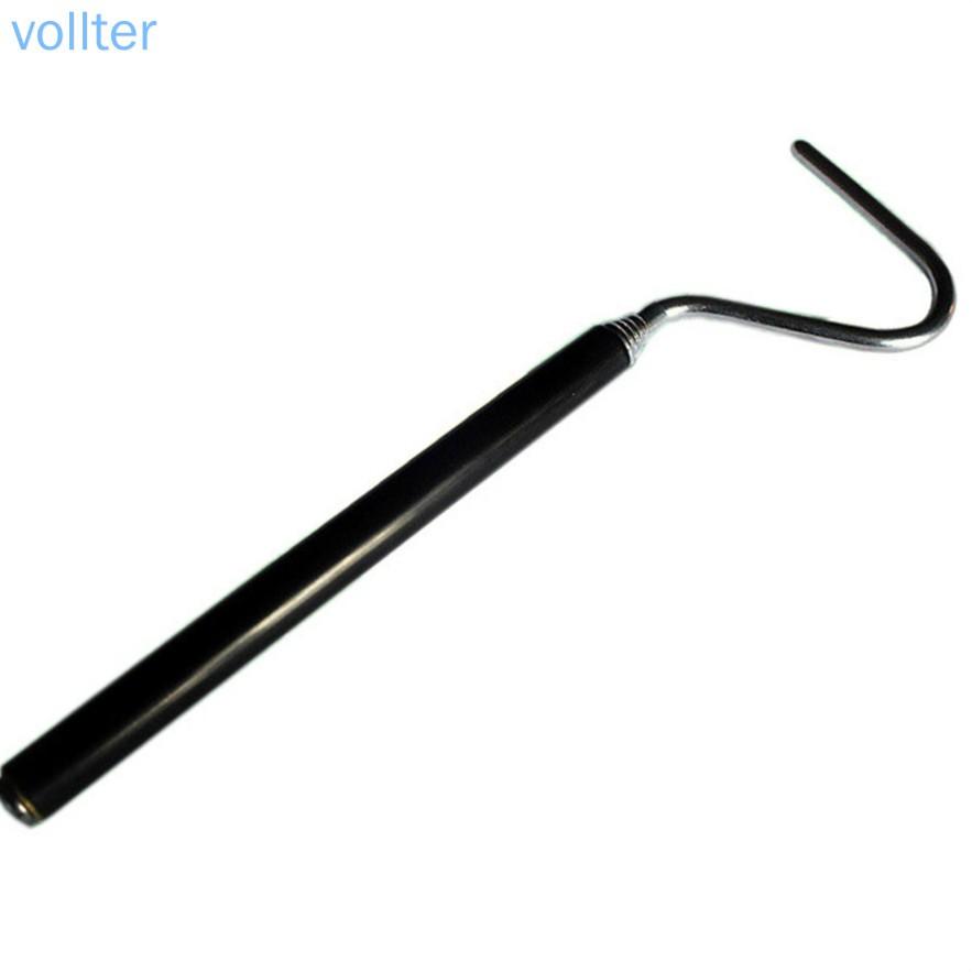 【Sản phẩm khuyến cáo】Durable Pin Hook Retractable Telescopic Stainless Steel Snake Reptiles Capture Hook