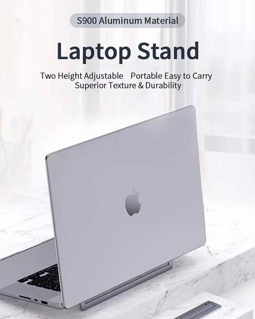 Chân đế máy tính xách tay Wiwu Laptop Stand S900 Phù hợp với máy tính xách tay 11,6 inch đến 17 inch, bền và chắc chắn - Hàng chính hãng