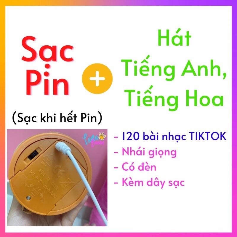 Xương rồng nhảy múa, cây xương rồng phát 120 bài hát Tiếng việt + nhạy giọng nói siêu hót có đèviệt