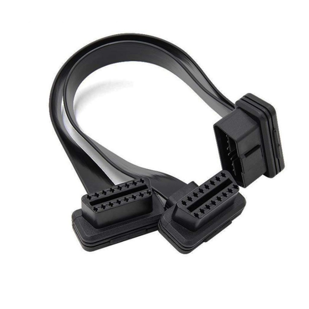 Dây cáp chia cổng OBD2 trên ô tô từ 1 thành 2 cổng chân 16 dây dài 20cm
