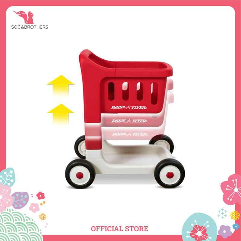 Xe đồ chơi trẻ em Radio Flyer Scan &amp; Sort Shopping Cart with Lights &amp; Sounds