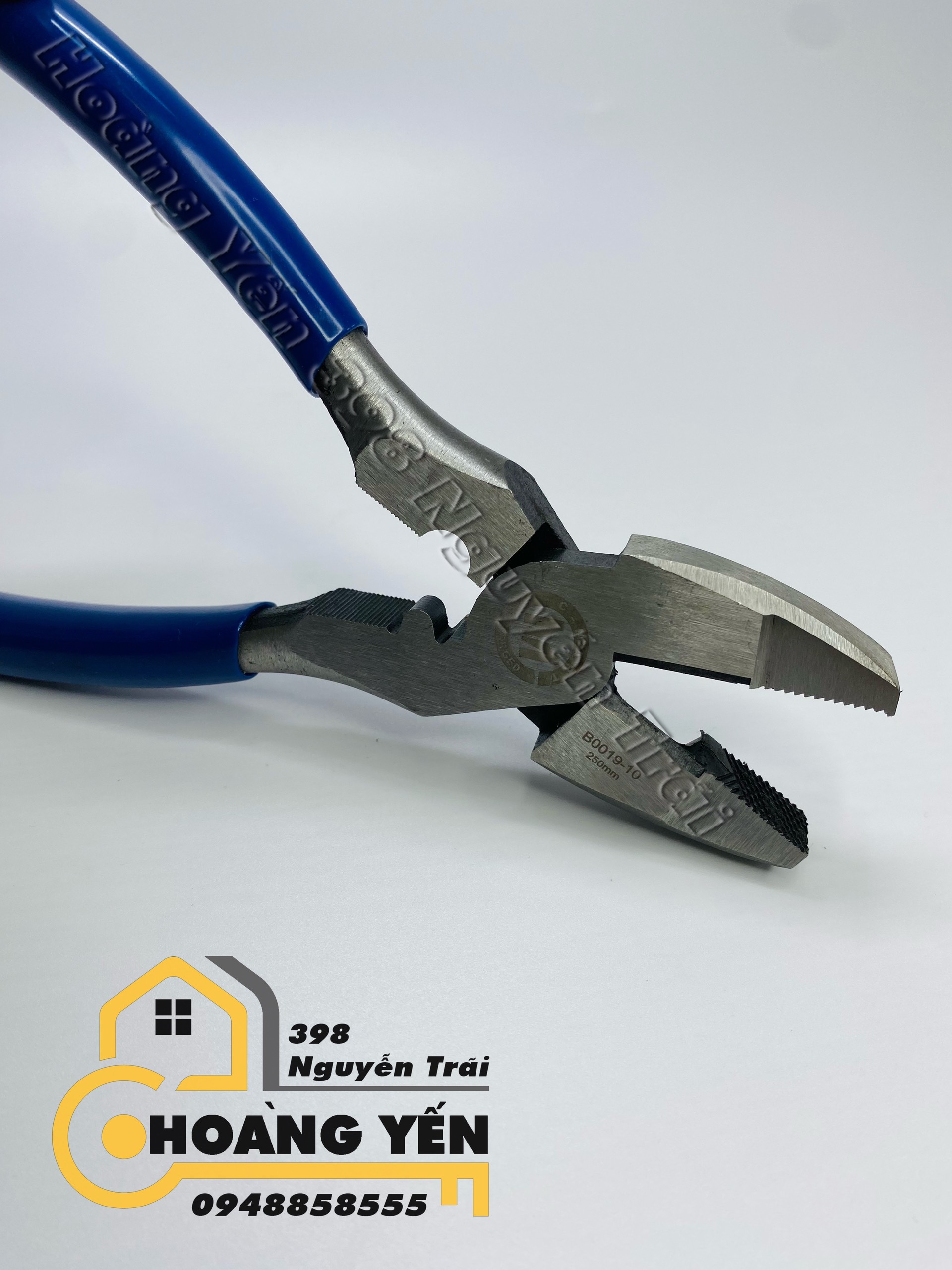 Kìm Điện Công Nghiệp Đa Năng Cán Xanh 250mm/10" B0019-10 CMart