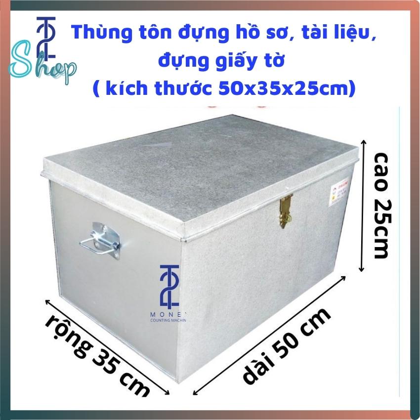 Thùng tôn đựng hồ sơ, thùng đựng tài liệu, giấy tờ