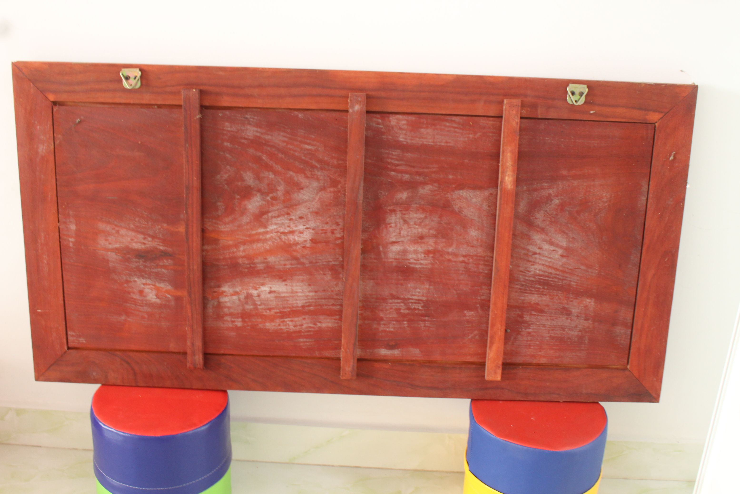 Tranh gỗ phong thủy TỨ LINH HỘI TỤ - gỗ Hương đỏ dài 120cm