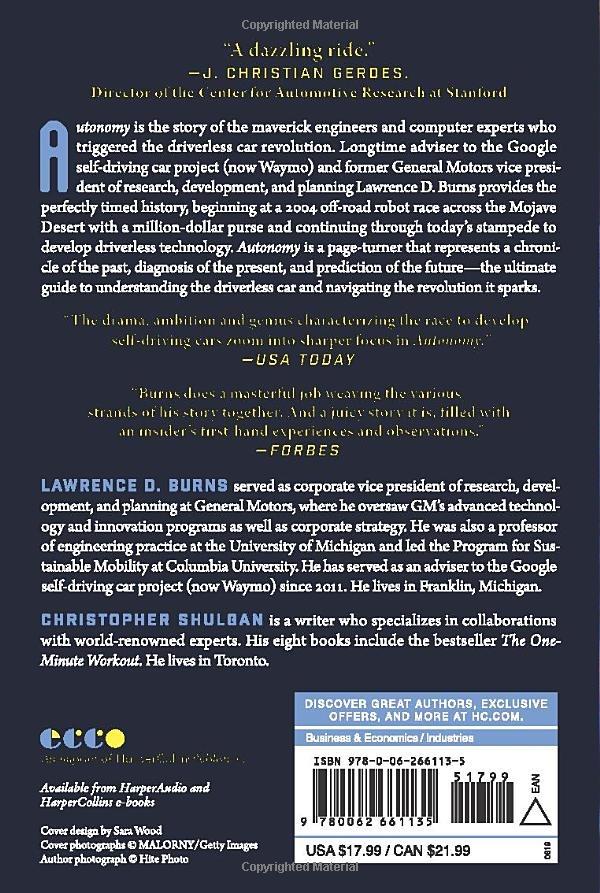 Sách ngoại văn: Autonomy: The Quest To Build The Driverless Car And How It Will Reshape Our World