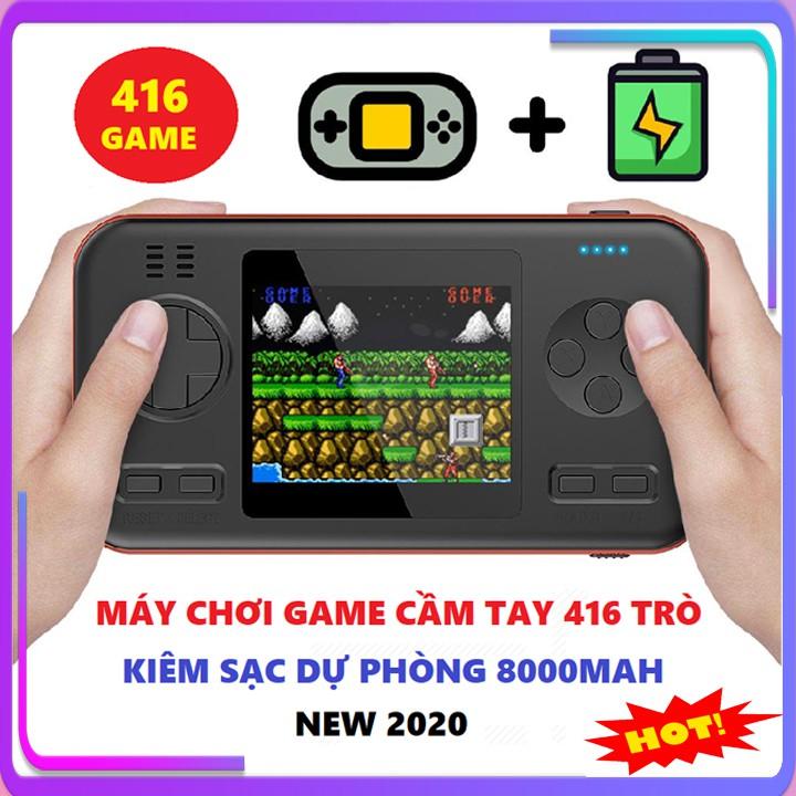 Máy Chơi Game Cầm Tay 416 Game Kiêm Sạc Sự Phòng Dung Lượng Cao 8000mAh