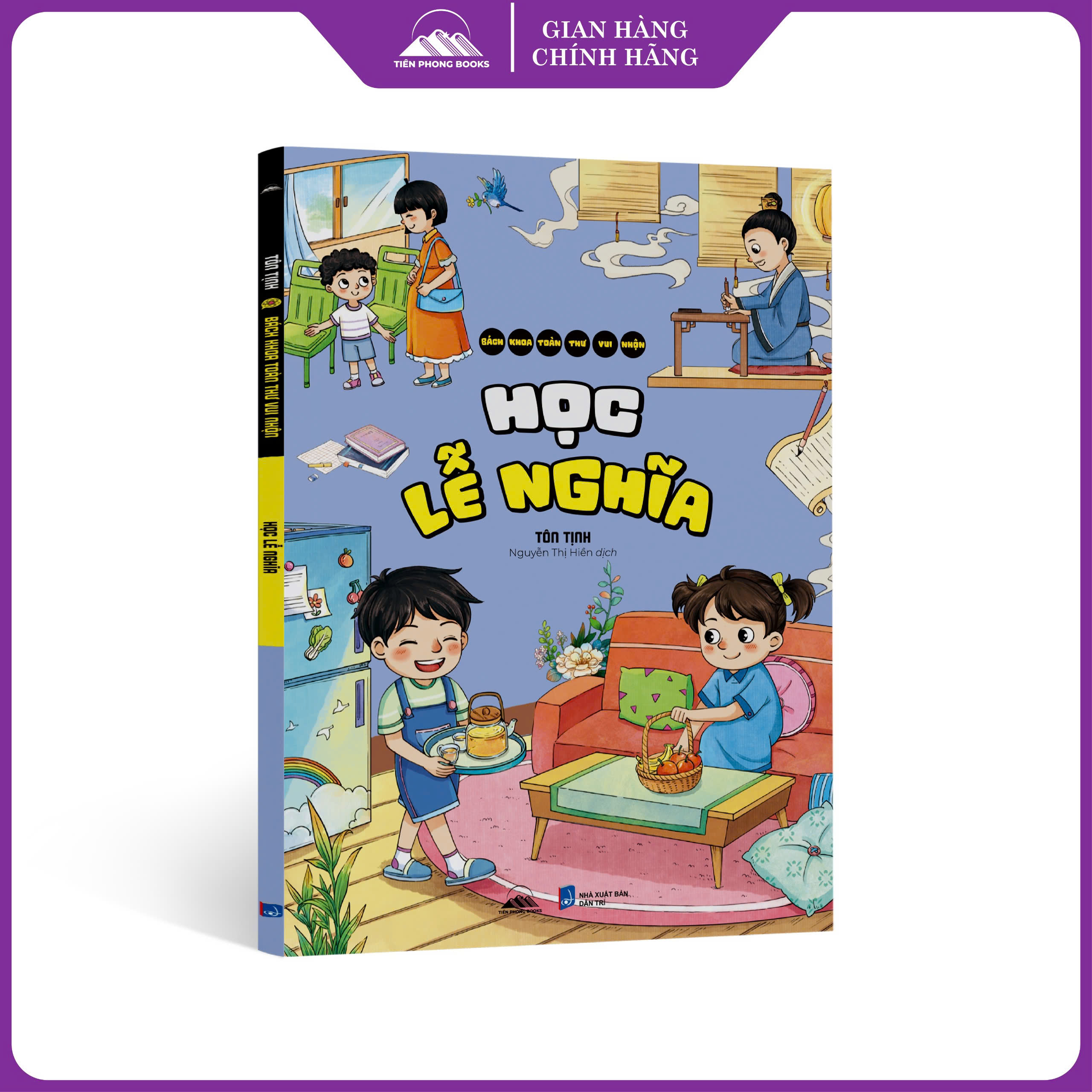 Sách - Bách Khoa Toàn Thư Vui Nhộn - Học Lễ Nghĩa - Tiên Phong Books