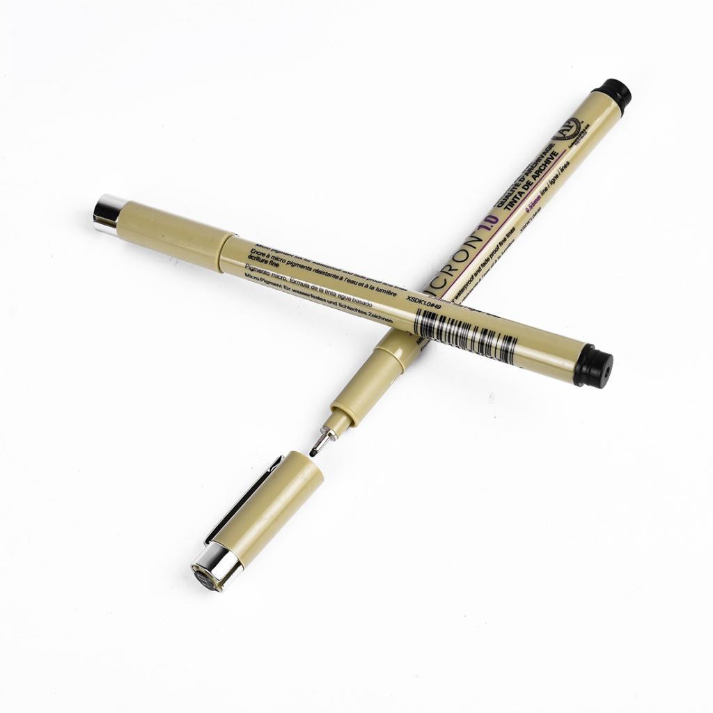 2pcs PIN-1.0 Graphic Sketch Pen for Engineering-drawing Writing