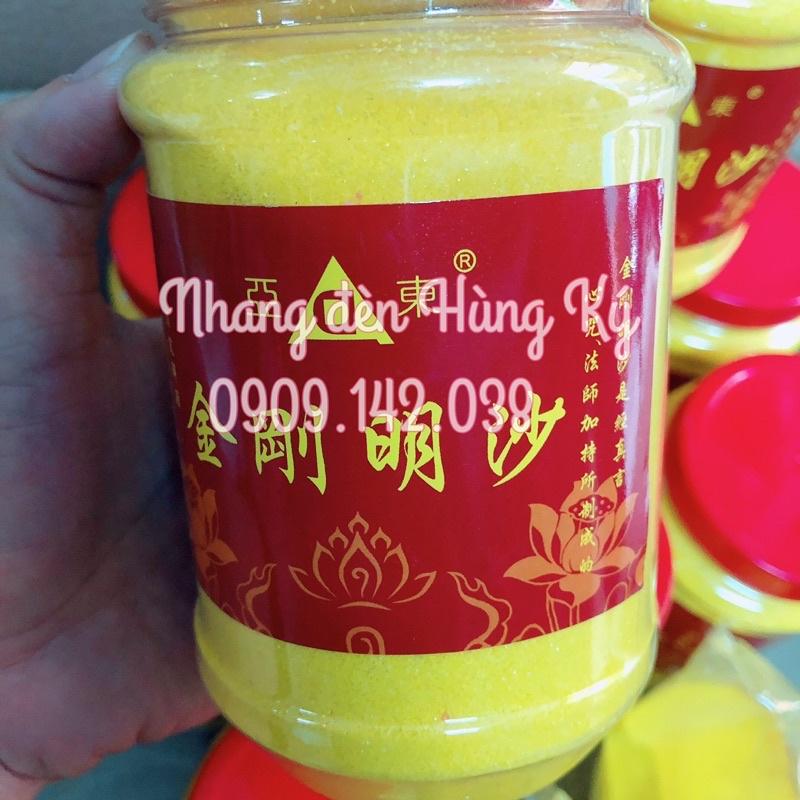 Cát vàng kim sa (cát bỏ vô lưu hương) loại bịch 500g và hủ 1kg yếu