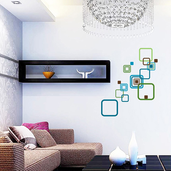 Decal Dán Tường Vuông Binbin PK276