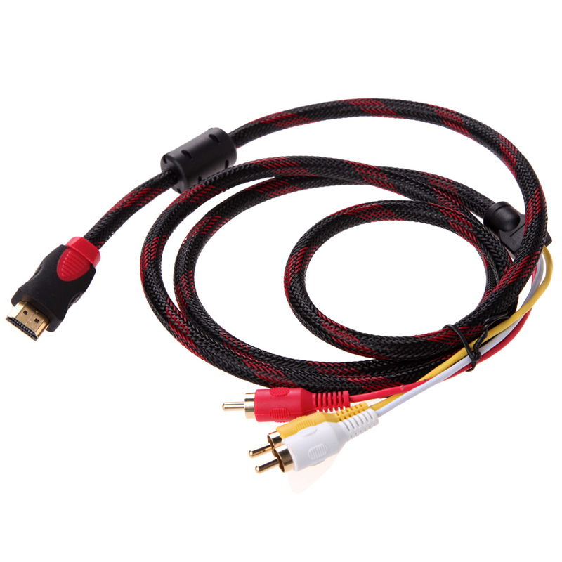 SOAIY Cáp HDMI sang AV dài 1.5M - Hàng Nhập Khẩu