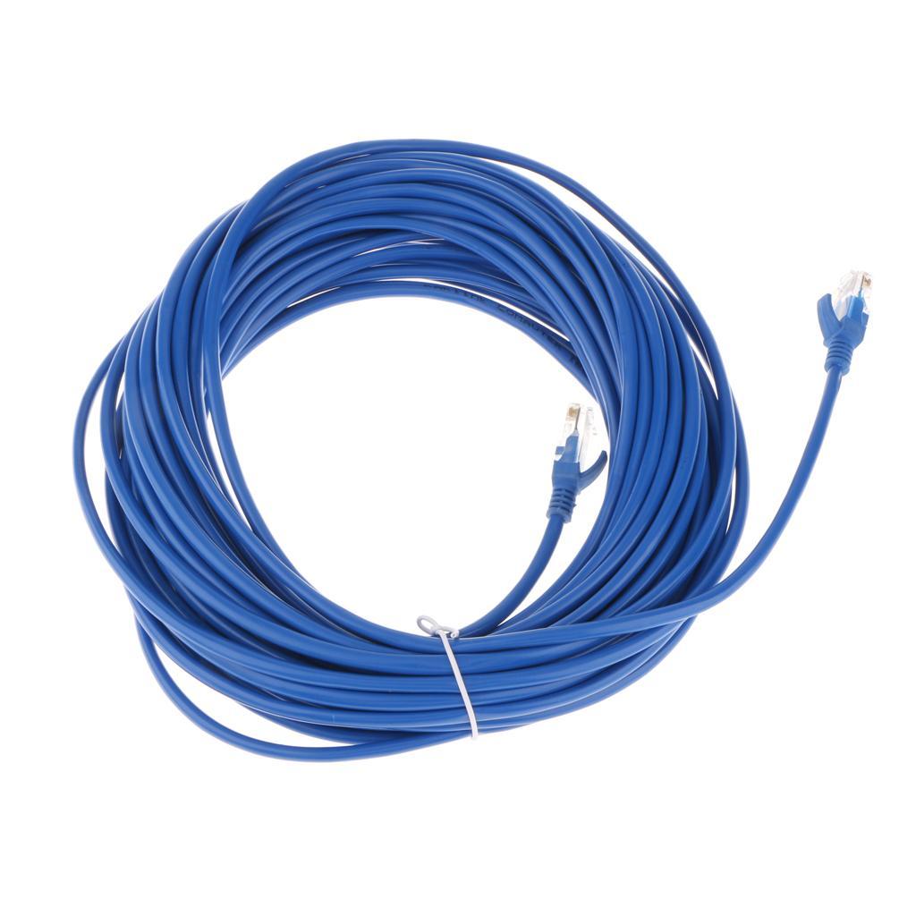 20M+30M CAT5e Ethernet LAN Network Patch Cable For  Internet Router