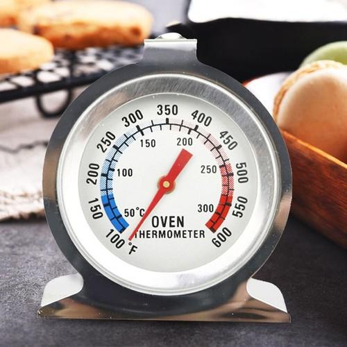 Nhiệt kế lò nướng - Oven Thermometer + tạp dề chống thấm nước