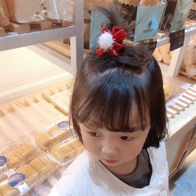 Hộp nơ, kẹp tóc Noel siêu xinh cho bé gái