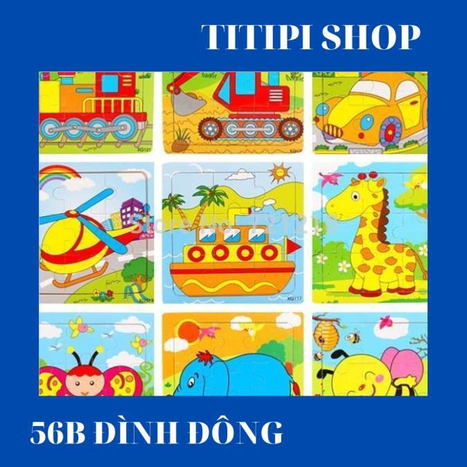 Tranh ghép hình 9 miếng cho bé
