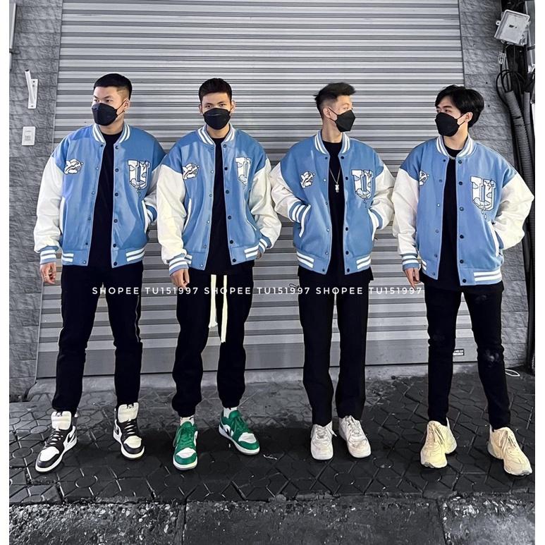 ÁO VARSITY JACKER BOMBER UNDERTRAP - BOMBER NỈ PE LÓT BÔNG SIÊU ẤM