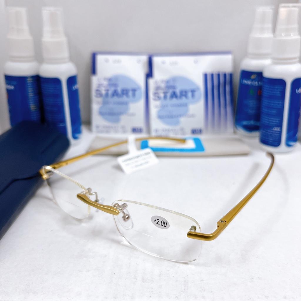 Kính lão thị viễn thị trung niên hai tròng Xa - Gần an toàn và siêu nhẹ KVN11UNIQUI