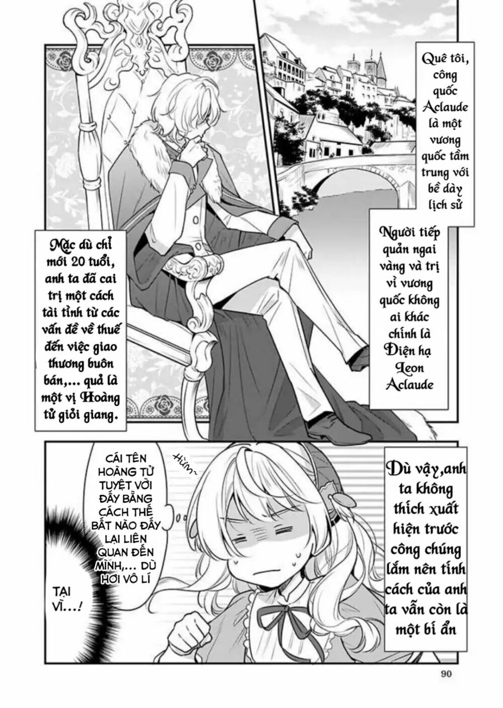 tôi là ứng cử viên cho vị trí hoàng tử phi nhưng tôi chắc kèo là tôi trúng rồi! chapter 1 6