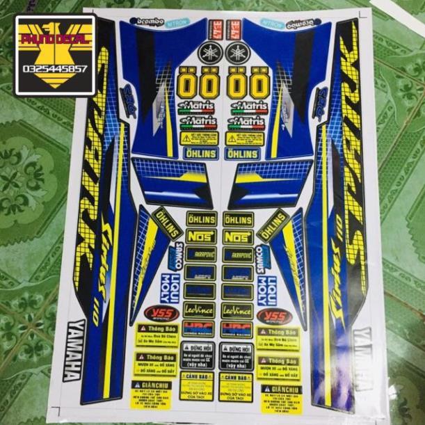 Tem rời Sirius spark xanh đen