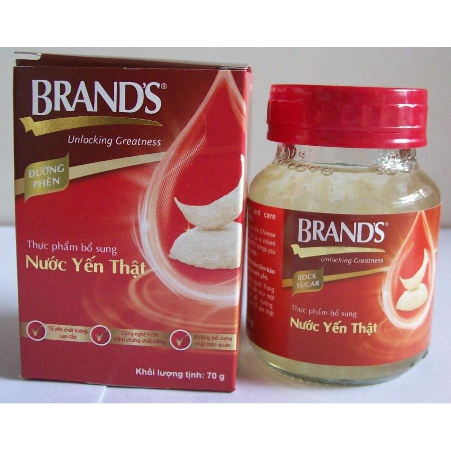 Hình ảnh Thực phẩm chức năng Nước yến Brand's 70ml bộ 6 hũ